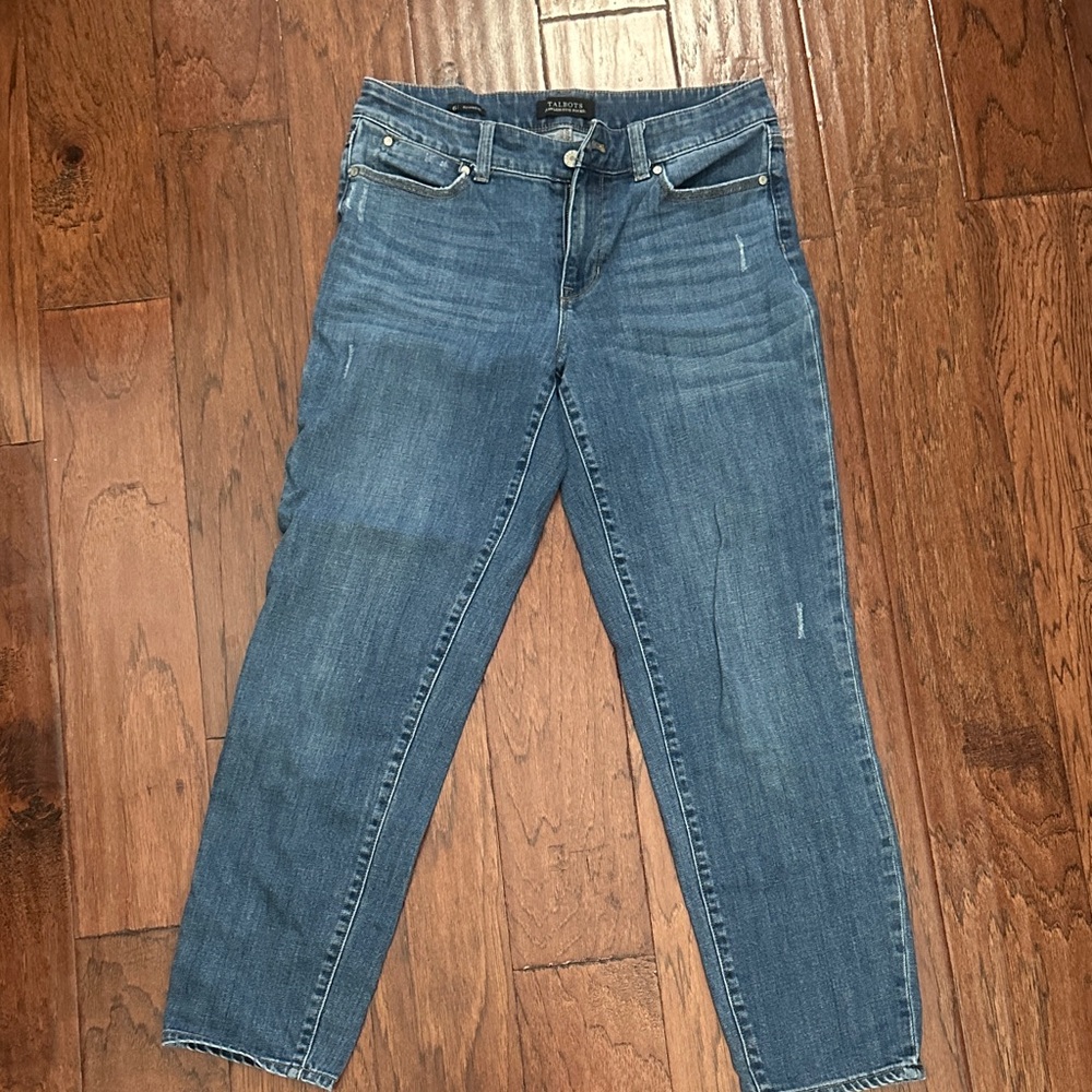 Talbots Blue Ankle Jeans